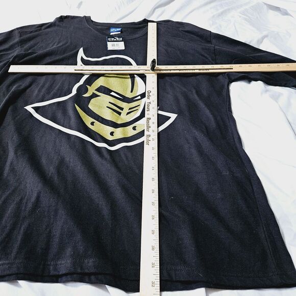 Old Varsity Brand Mens UCF Knights Shirt Black Size 2X 100% Cotton - Picture 3 of 13